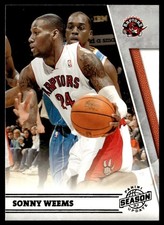 2010-11 Panini Season Update Sonny Weems Toronto Raptors #32
