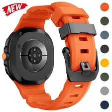 Sports Silicone Band Strap for Samsung Galaxy Watch8 Classic 46mm/Watch8 40/44mm