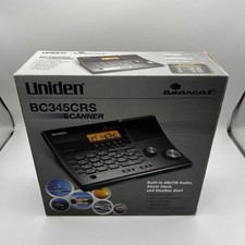 Uniden Bearcat BC345CRS 500 Channel Scanner Alarm Radio Weather W/Original Box