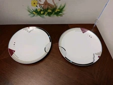 Set of 2 Attitudes by Studio Nova Salad Plates 8.25”