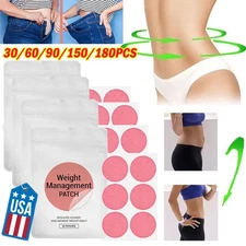 30~180 pcs Weight-loss GLP-1 Patches Slimming Patches Weight Management Tools
