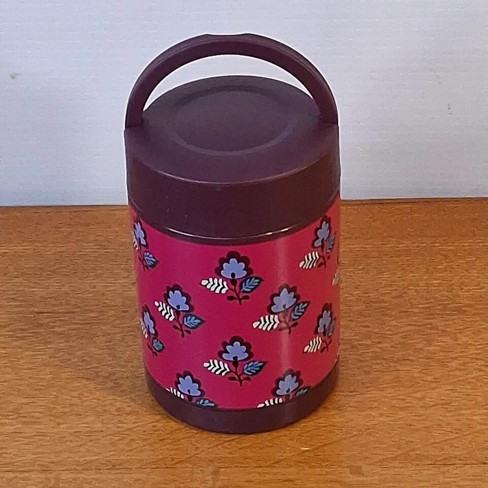 Vera Bradley Termo Contenedor Comidas Sobre la marcha Rose Ditsy 53/8x31/2" Diámetro 16 Fl Oz Foto 4 de 4