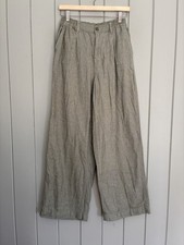 NWT Aerie Anytime Trouser Pants S Small Sage Green High Rise Wide Leg Drapey New