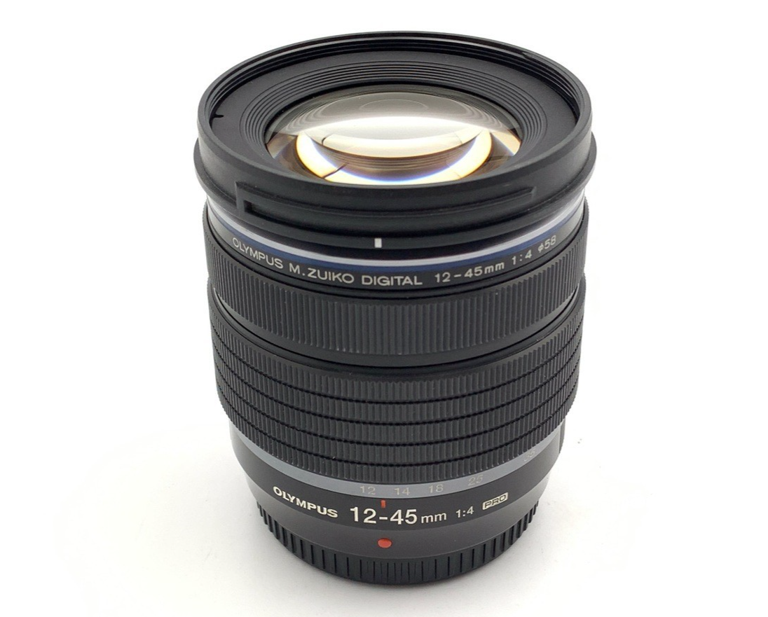 OLYMPUS M.ZUIKO DIGITAL ED 12-45mm F/4.0 PRO w/Caps [Exc+++++