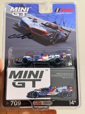 “SIGNED” Mini GT BMW M Hybrid V8 #25 2023 IMSA Sebring 12hr #709 Mijo Exclusive