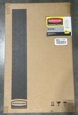 Rubbermaid Refine 2147584 23 Gallon Stainless Steel Round Trash Can