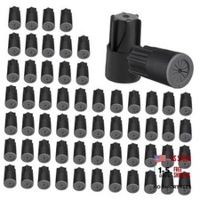 Waterproof Outdoor Wire Electrical Connectors,Sealant Twist Nuts 60PCS Black