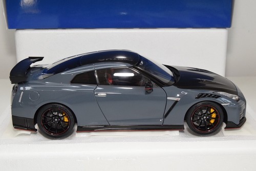 B61 1:18 AUTOART AUTO ART 77505 NISSAN GT-R R35 NISMO SPECIAL EDITION GREY MIB - Bild 8 von 22
