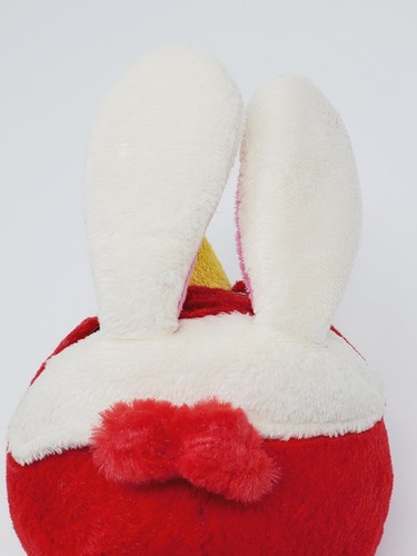 Peluche de pájaro rojo conejo de Pascua de 8" Commonwealth Angry Birds ~ 2011 ~ sin sonido - Imagen 7 de 13