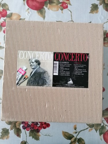 Colori a olio Maimeri valigetta in legno 10 tubetti 60ml pennelli tavolozza set - Foto 6 di 6