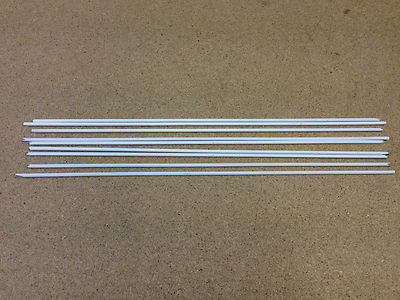 2,4 mm Flussmittelbeschichtete Hartlötstäbe Allzweck x 3 Stäbe