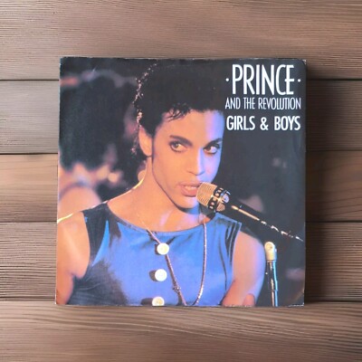 Prince And The Revolution - Girls & Boys.    Used 7  A1 Press Pic Sleeve G798