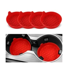 SINGARO Car Cup Holder Coaster, Silicone Cup Holder Insert, Universal Non-Sli...