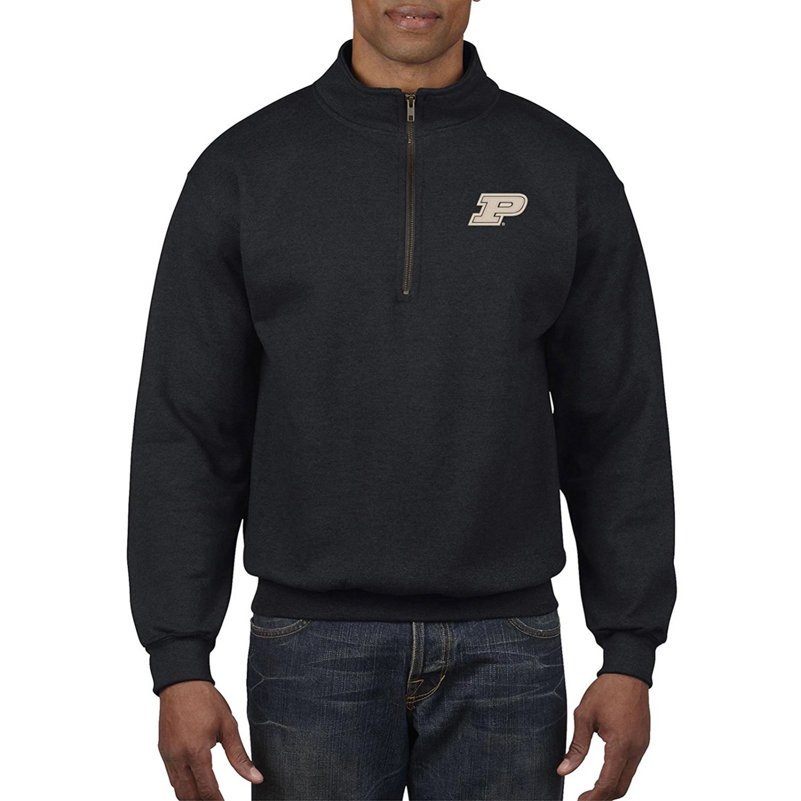 Purdue Boilermakers Quarter Zip Sweatshirt