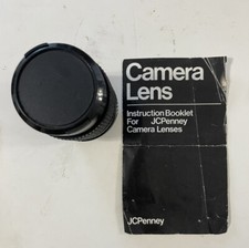 JC Penney 1:28f 135mm Camera Lens 52mm No. 915711