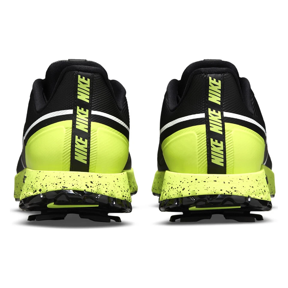 Nike React Infinity Pro Golf Black Cyber Green Volt White CT6620-005 sz 8 Men's - Image 3 of 4