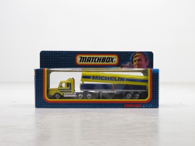 Matchbox CY-23 Michelin Convoy Tractor Trailer NIB 