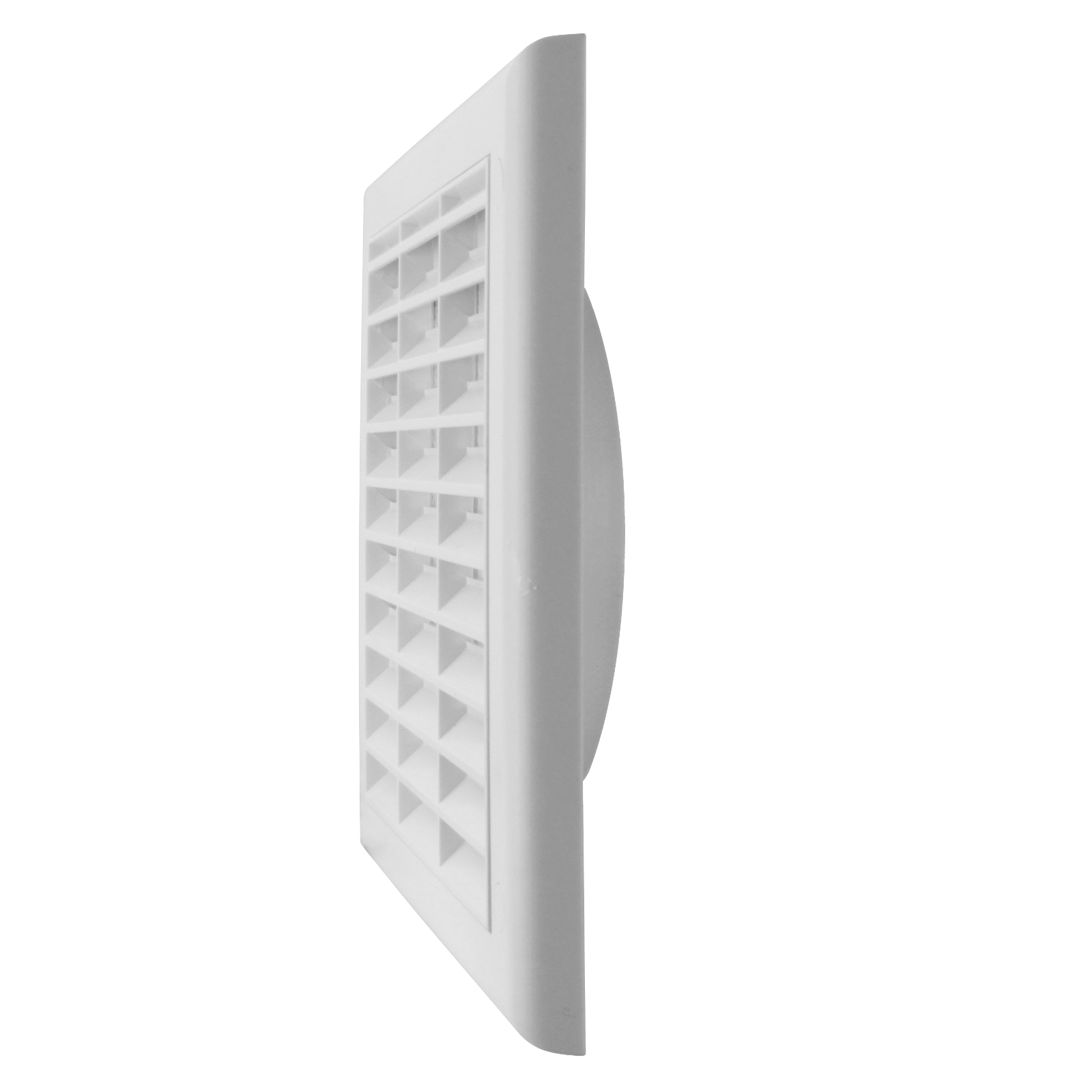 Lüftungsgitter 190x190mm Grau - Für Wohnwagen Und Camping