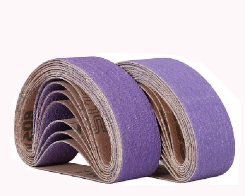 Purple File Ceramic Sanding Belts 1/2 in x 18 IN- Pack of 20 -GRIT 40,60,80-320 - Picture 11 of 109