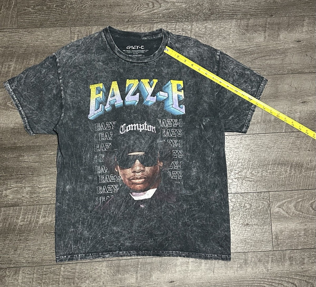 Ruthless Records Men's T-Shirt Eazy-E Compton NWA Rap Tee S