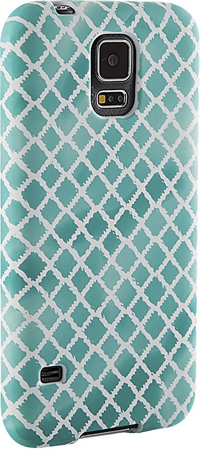 Nueva Funda para Teléfono Celular Samsung Galaxy S5 Dynex - DX-MGS53DW - Verde/Blanco Foto 3 de 4