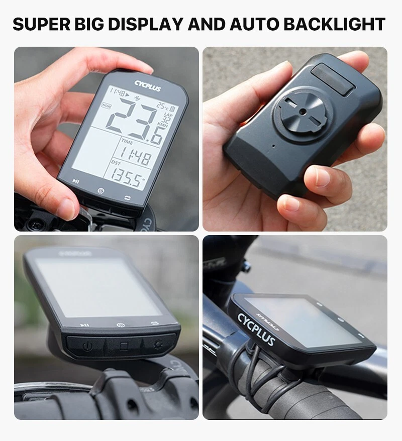 contachilometri navigatore gps CYCPLUS M1 ciclo Computer Bici corsa garmin - Immagine 3 di 4