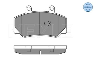 MEYLE 025 212 3316 Brake Pad Set, disc brake for VOLVO