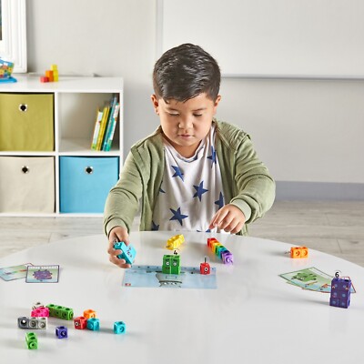 How To Play With The MathLink Cubes Numberblocks 1-10 Activity Set In Educational And Fun Ways