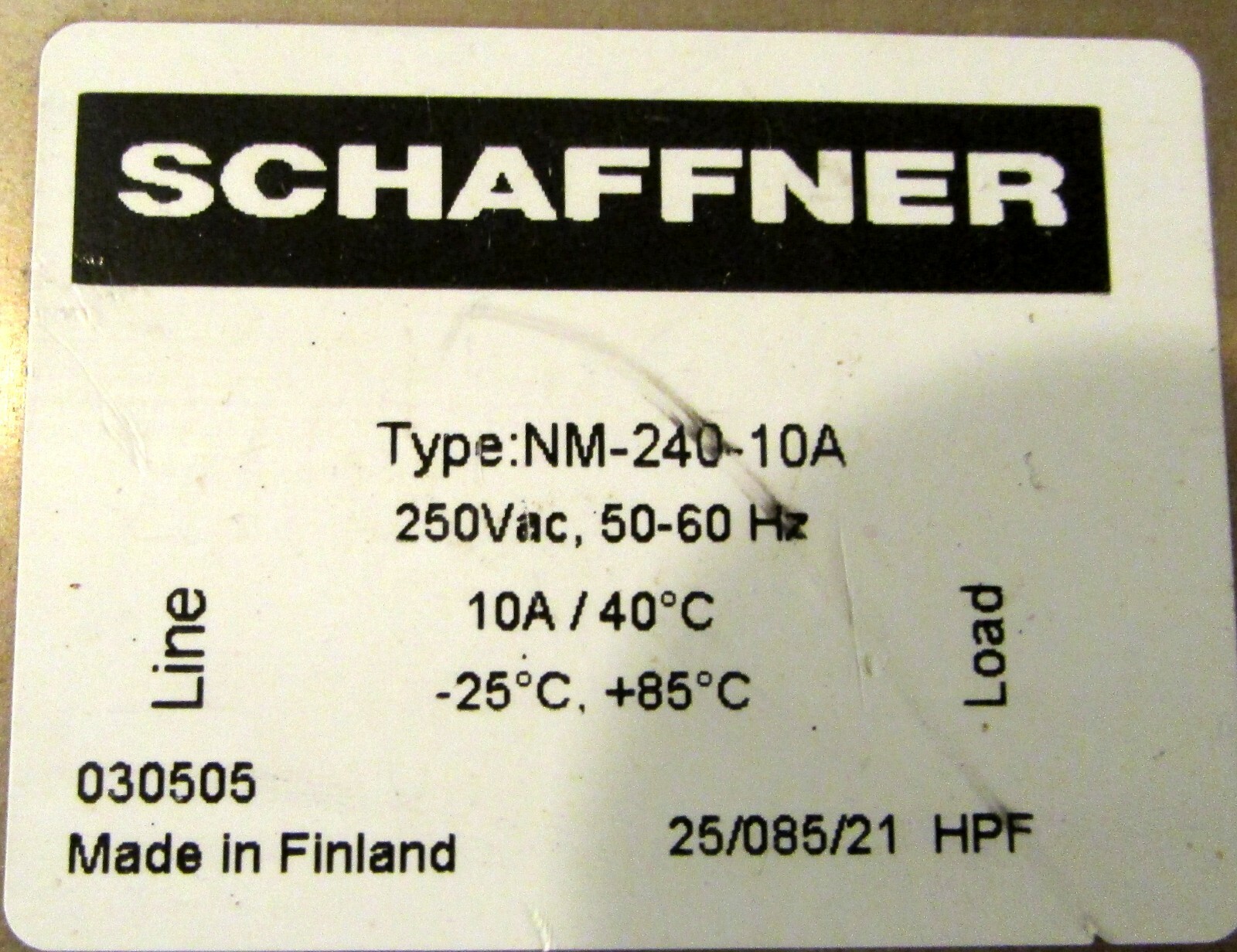 Instrumentarium OP100D Dental XRay Schaffner Transformer NM24010A