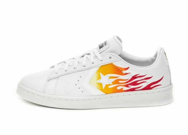 converse pro leather flame