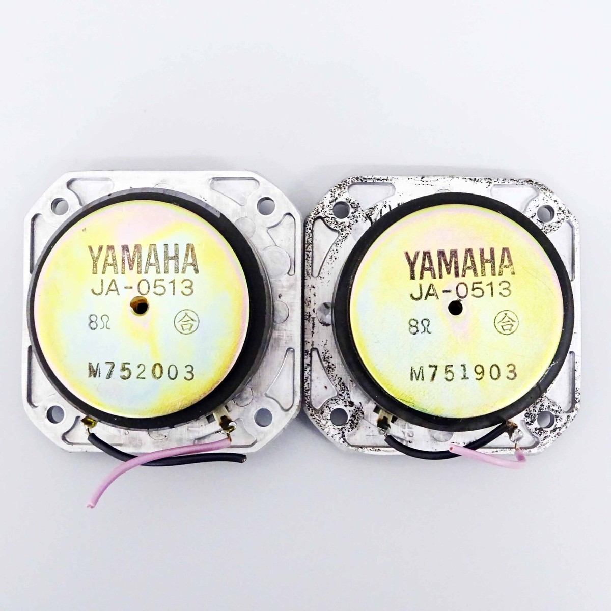 Vintage Yamaha JA-0513 Tweeters Pair Beryllium Dome NS-1000M Vintage Yamaha JA-0513 Tweeters Pair Beryllium Dome NS-1000M