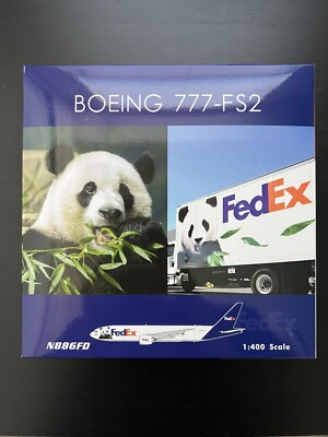Phoenix Models 1:400 FedEx Boeing 777F N886FD Panda Express