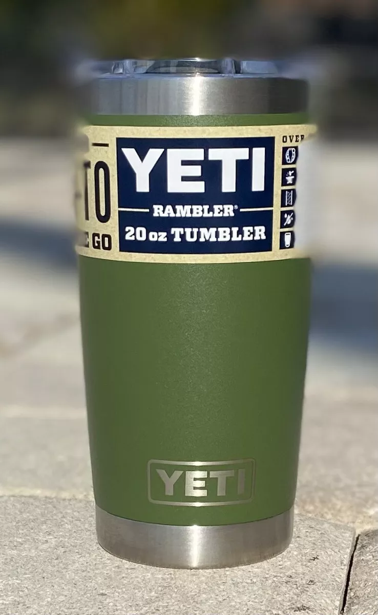 Yeti - Rambler 20 oz Tumbler - Camp Green