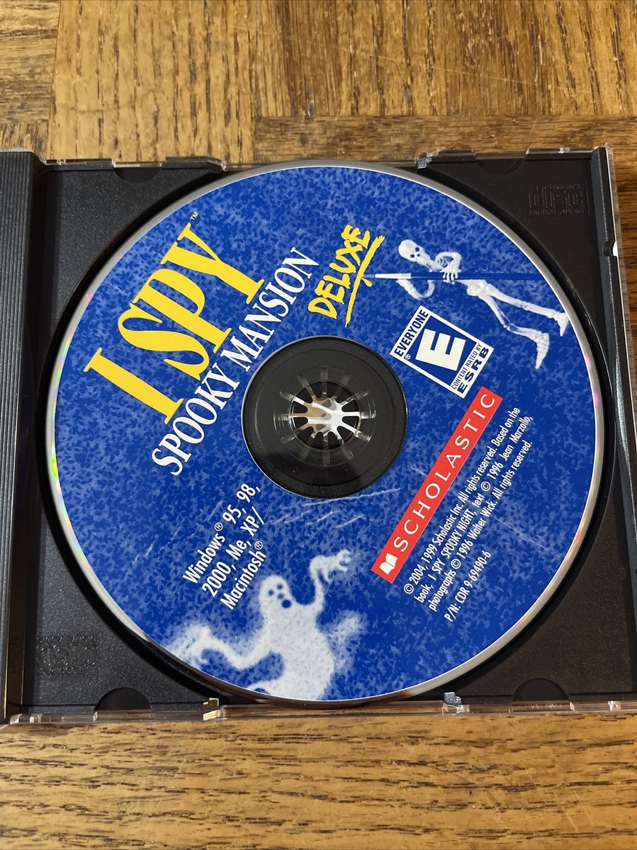 I Spy Spooky Mansion Deluxe PC CD Rom Game | eBay