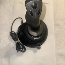 Microsoft SIDEWINDER JOYSTICK X05-92626 Computer USB Flightstick WORKS