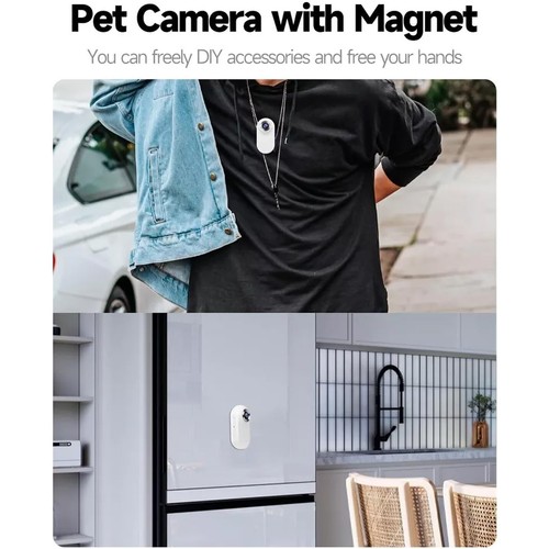 Dog Cat Collar with 1080P Video Record Wireless Mini Sport Cam + 64GB TG CardB4 - 第 8/16 張圖片