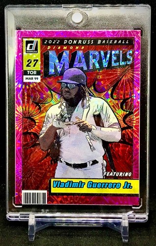 Vladimir Guerrero Card Rare Refractor Comic Book Cover Edition - Mint NM - Picture 3 of 5