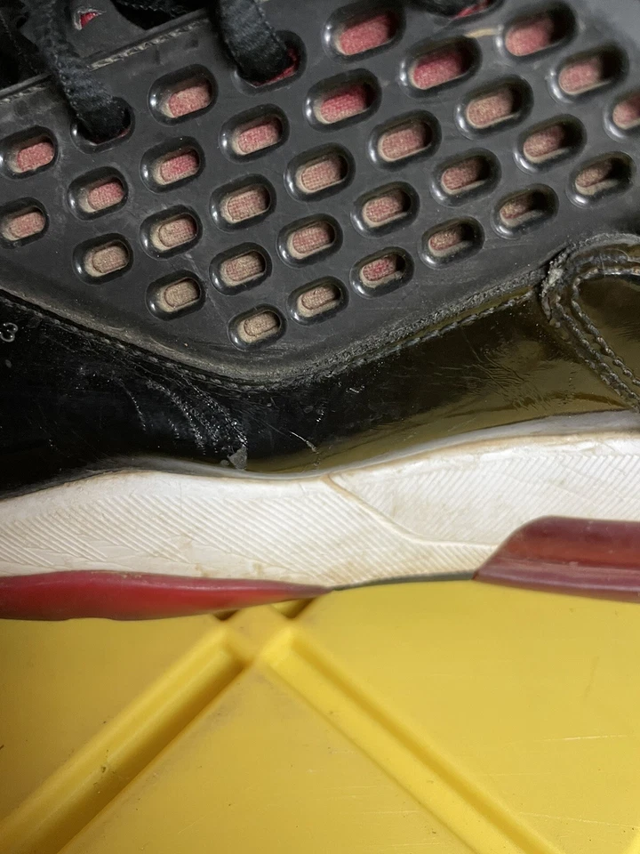 Size 12 - Jordan Maxin 200 Black Gym Red 2020 - Image 2 of 4