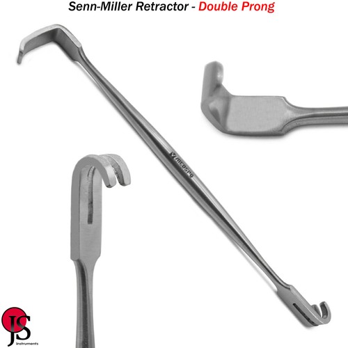 Senn Miller Wound Retractor Three Prongs Surgical Veterinary Surgery Instruments - Afbeelding 3 van 5