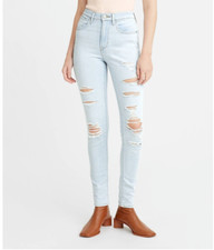 Levi's Women's 721 High Rise Skinny Jeans Blue Size 2 W26 / L30 