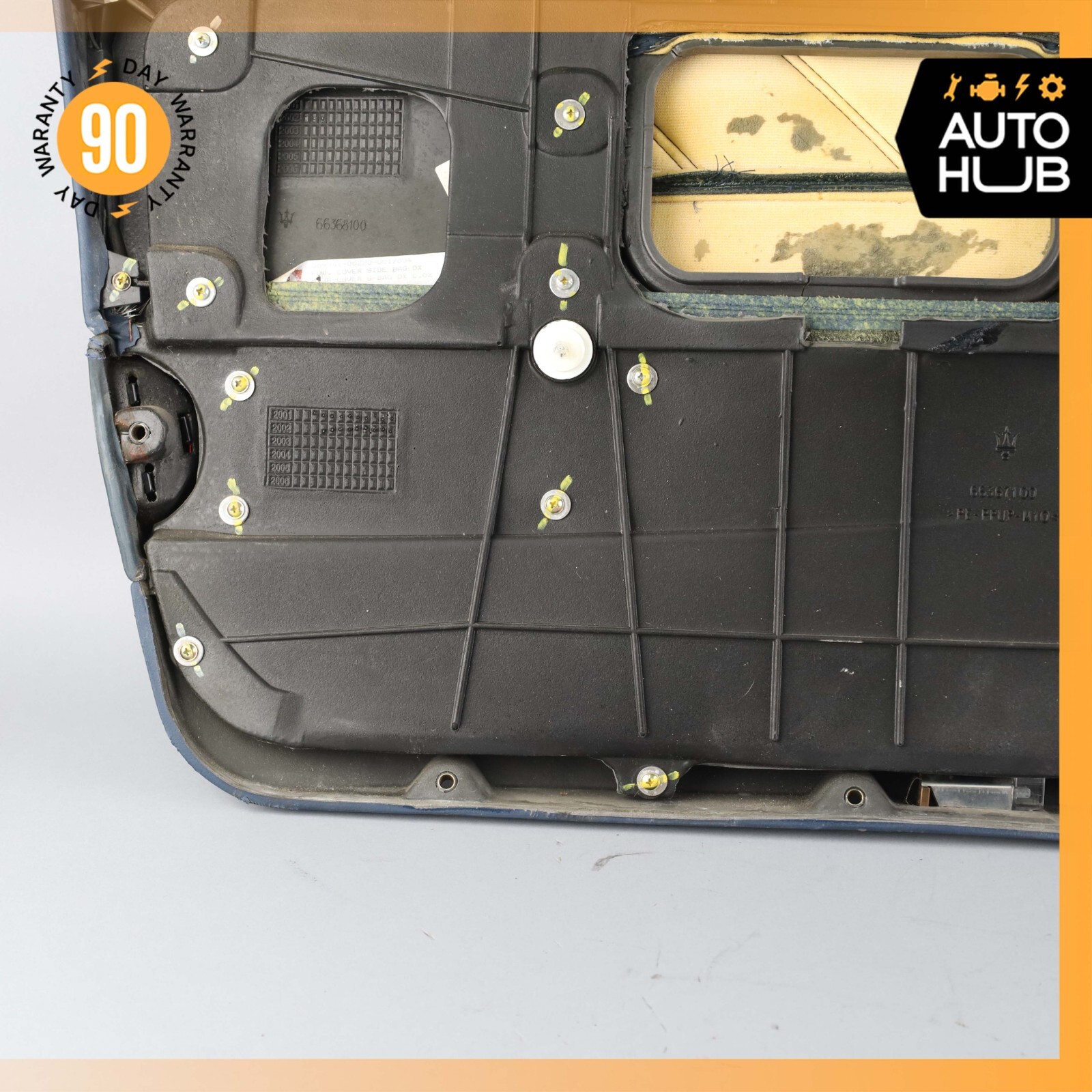 02-07 Maserati M138 4200 Coupe Cambiocorsa Right Side Interior Door Panel OEM
