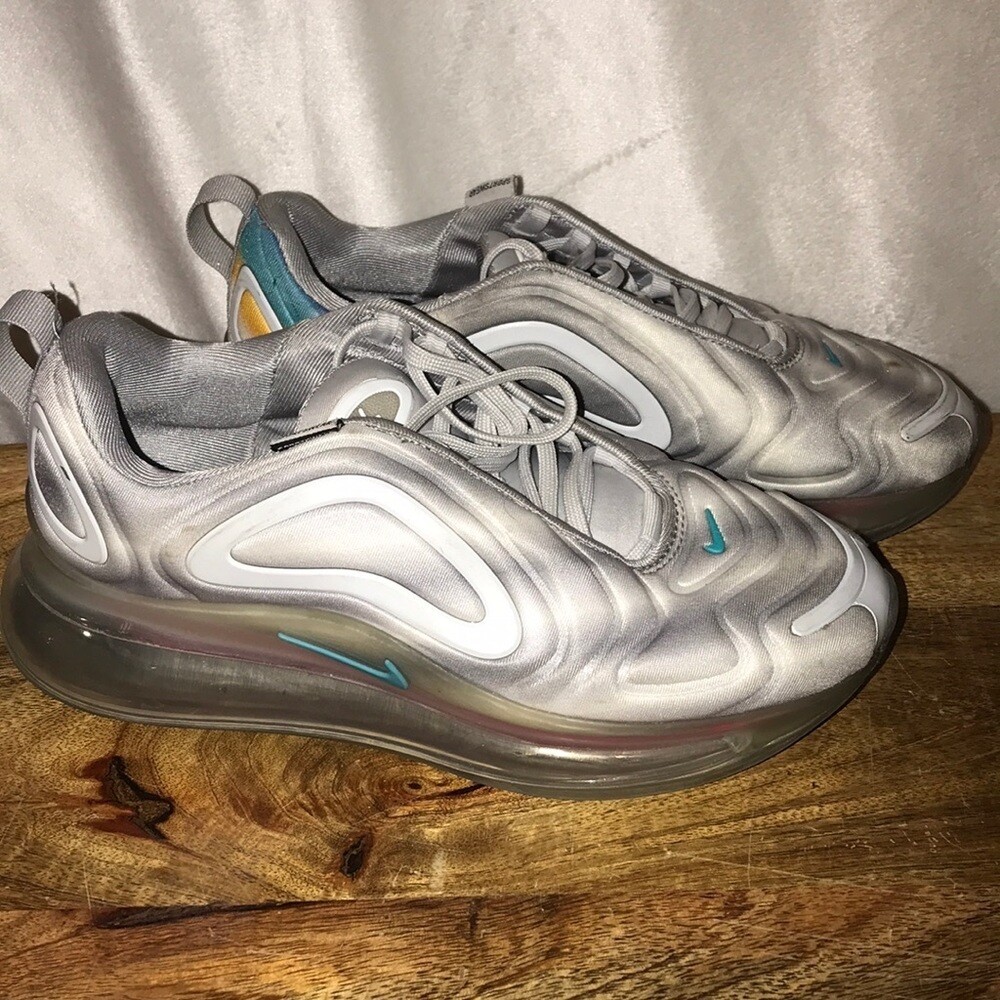 rainbow colored tennis shoes