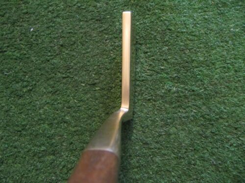 VINTAGE WOOD SHAFT OTEY CRISMAN MODEL 340-H BRASS PUTTER - Picture 17 of 24