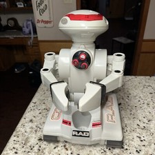 VINTAGE Toymax 1998 RAD ROBOT / 19" TALL LARGE TOY UNTESTED No Remote/charger 