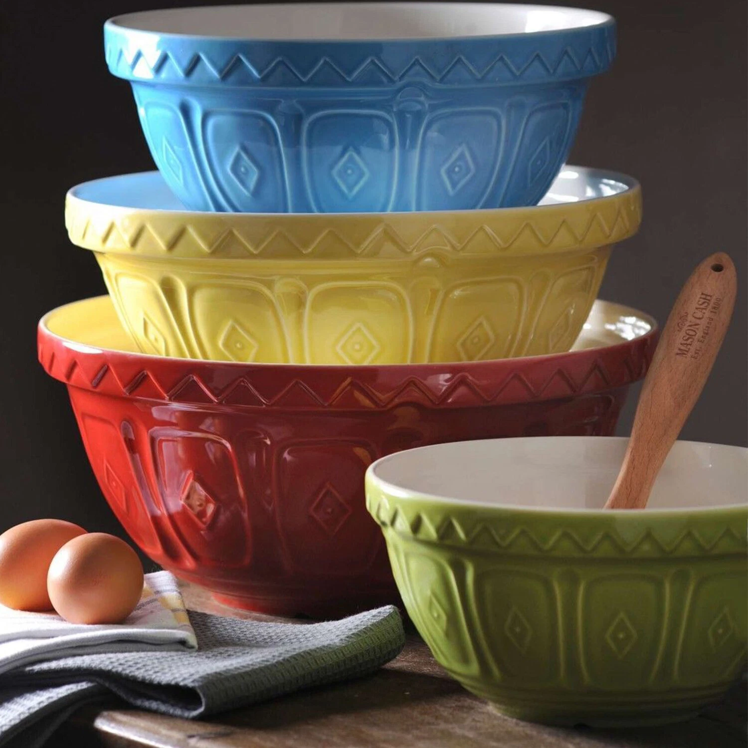 Mason Cash Earthenware Mixing Bowl Mix Kitchen Salad Bowls Baking Kneading Bowl
Opens in a new windo