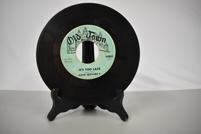 GENE KENNEDY  Am I The Boy / It's Too Late OLD TOWN 1084 VG