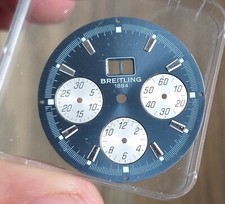 Breitling 1884 Crosswind Special Blue Chronograph Dial for Ref A44355