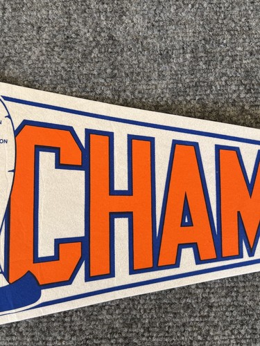 New York Mets Pennant 1986 National League Champions Roster Scroll MLB Baseball - Picture 6 of 11