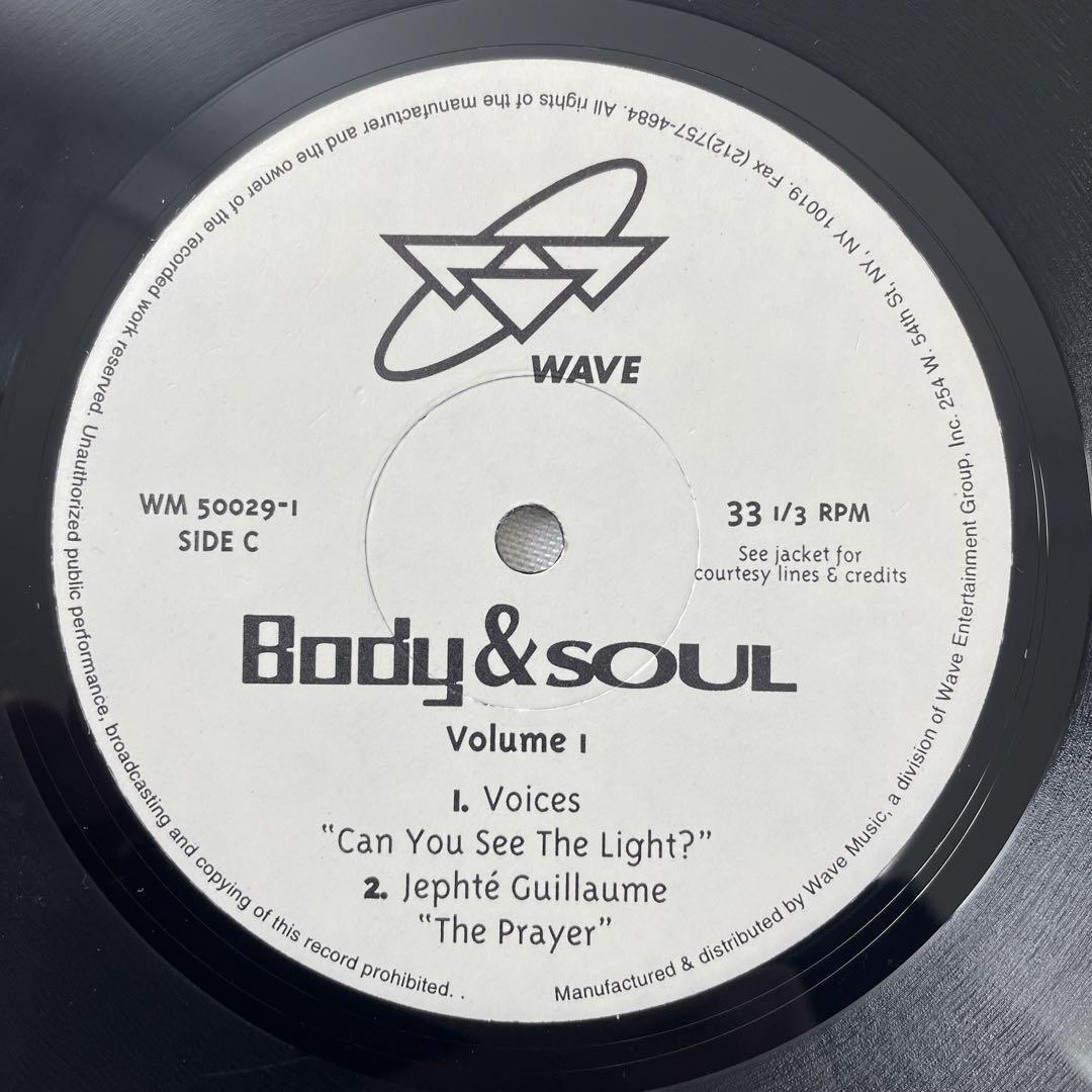 洋楽 V.A Body & Soul Vol.1 US 3LP Various – Body & Soul (Volume 1) 12