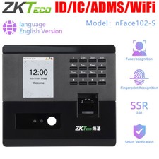 ZKTeco nFace102-S TCP/IP Fingerprint Facial Recognition Time Attendance System